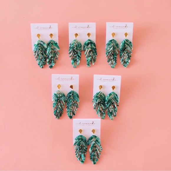 st armands Jewelry New Banana Leaf Earring Poshmark